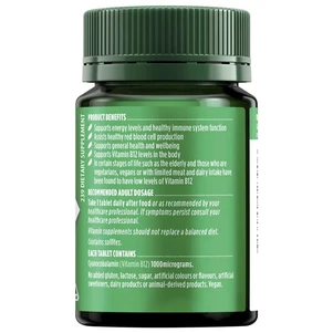 (PRE ORDER) Nature's Own Vitamin B12 1000mcg 60 Tablets shelf life 2yrs